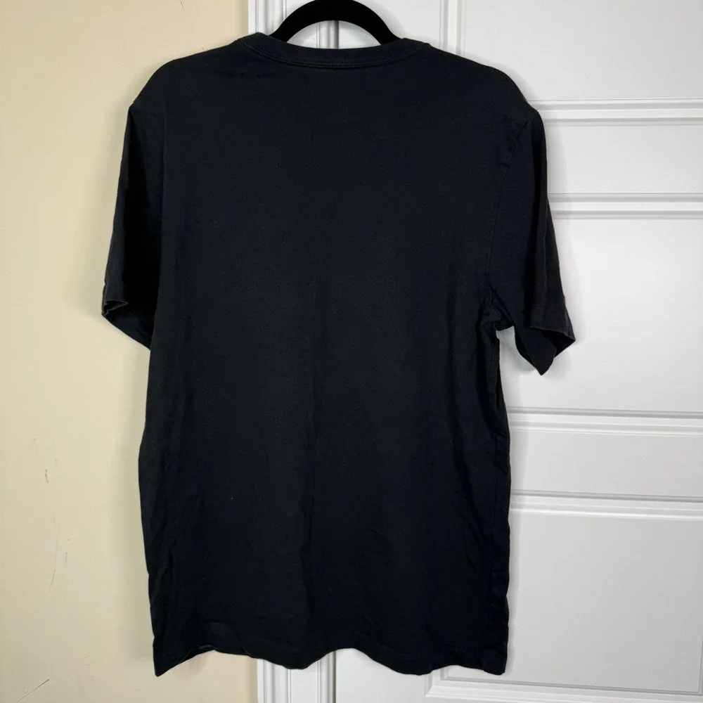 Jordan T-Shirt Mens Large Black Jumpman Logo Spellout Graphic Tee DV1445-010